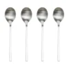 Yuka sked 4-pack, Brushed Steel