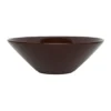 Yuka skål Ø28 cm, Dark Terracotta