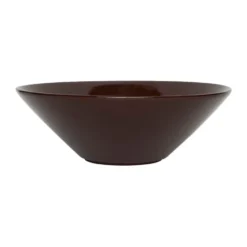 Yuka skål Ø28 cm, Dark Terracotta