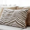 Zebra kudde 40x60 cm, Simply taupe (beige)