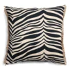 Zebra kudde 50x50 cm, Svart