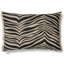 Zebra kudde 40x60 cm, Svart