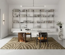 Zebra matta 200x300 cm, Brown