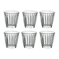 Zinc espressoglas 10 cl 6-pack, Klar