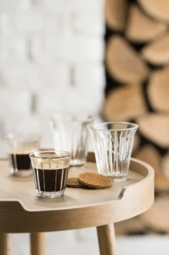 Zinc espressoglas 10 cl 6-pack, Klar