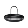 Zone Denmark bricka singles 20x13 cm, Black
