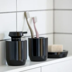 Zone Suii tvålpump 12,4 cm, Black